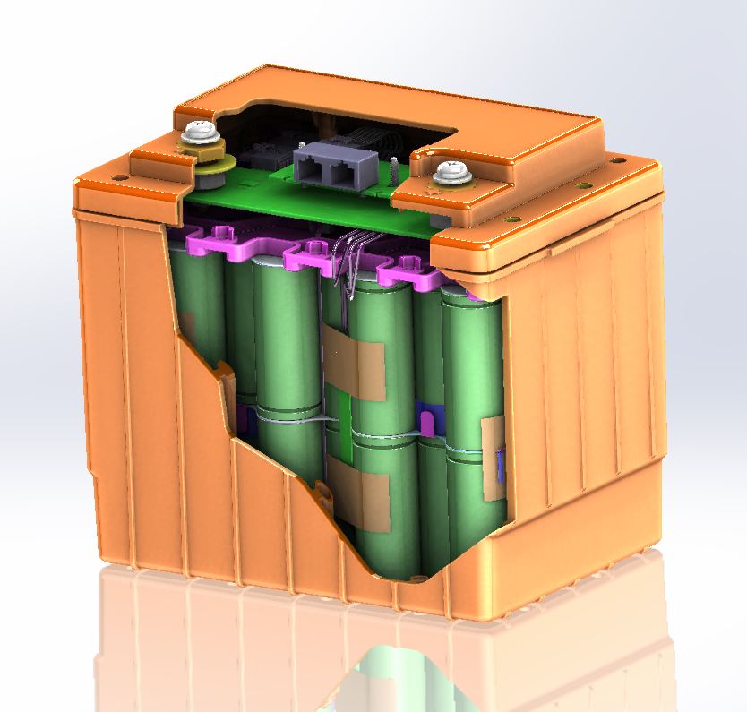 The Construction Of The Li-ion Battery Pack